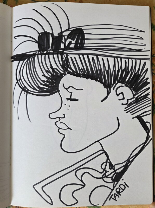 Adèle Blanc-Sec par Jacques Tardi - Dédicace