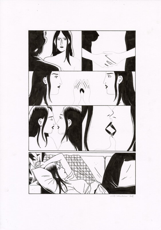 En vente - Lucas Harari, Le cas David Zimmerman - planche page 57 - Planche originale