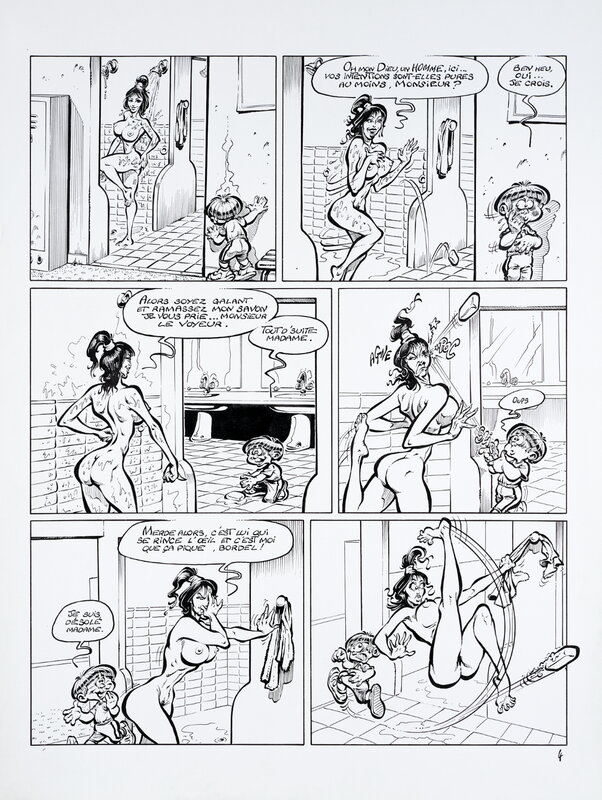 En vente - Litteul Kevin par Coyote - Planche originale