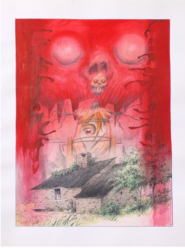 Extra-Muros par Daniel Hulet - Planche originale