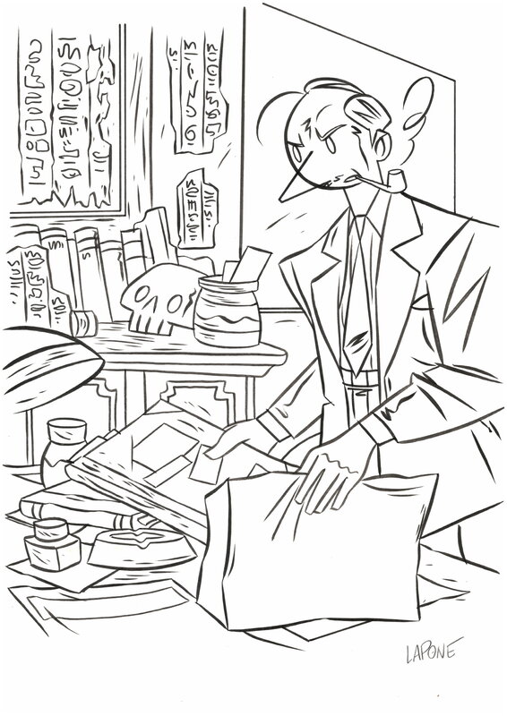 Ada par Antonio Lapone - Illustration originale