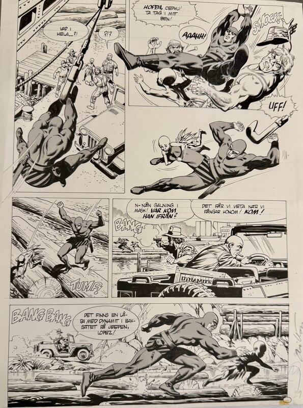 Jean-Yves Mitton, Scoot Goodall, Le fantôme du Bengale - Comic Strip