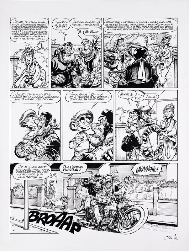 En vente - Litteul Kevin par Coyote - Planche originale