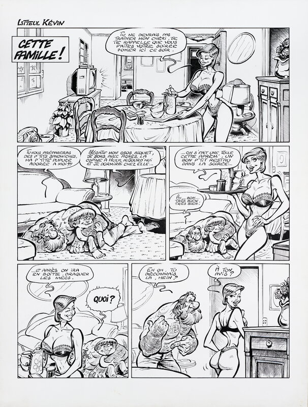 For sale - Litteul Kevin by Coyote - Comic Strip