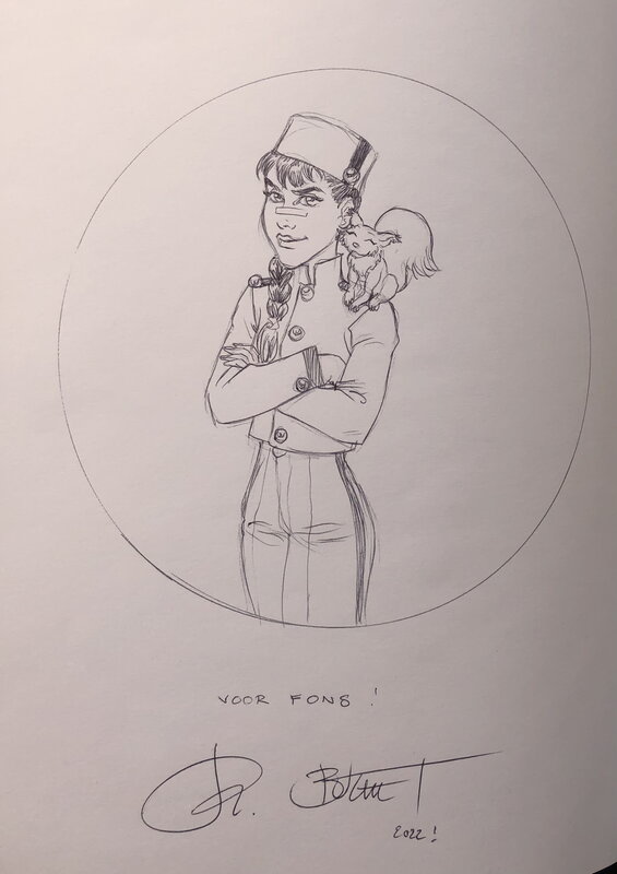 Philippe Buchet Spirouette - Sketch