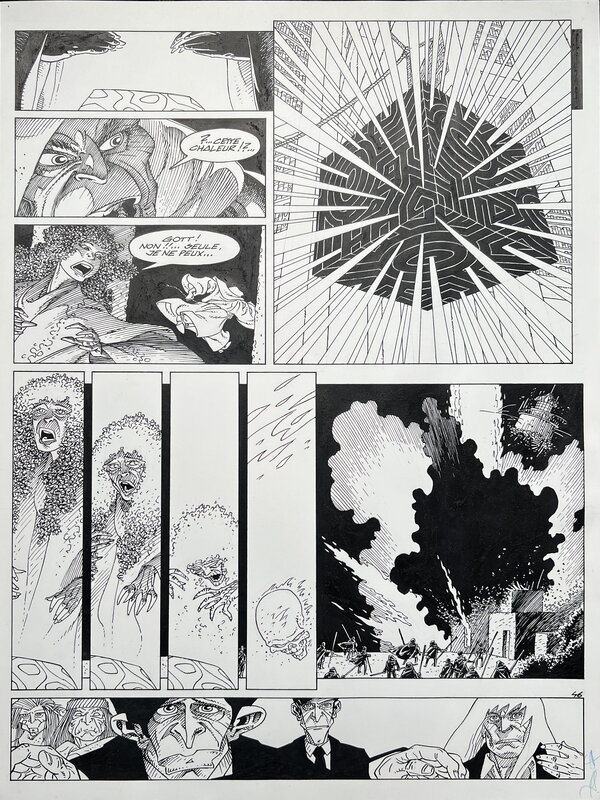 Andreas, Rork # 7 Retour / De Terugkeer - Planche originale