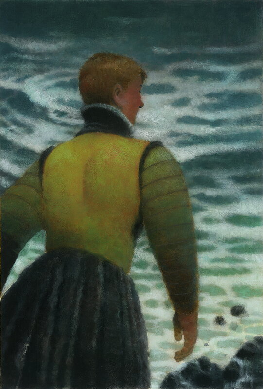 En vente - Hamlet par Brad Holland - Illustration originale