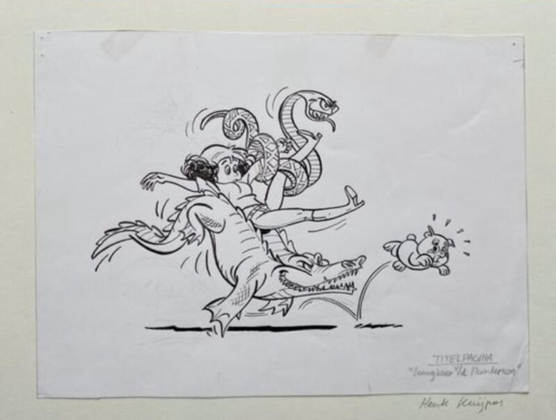 Henk Kuijpers, Franka - De terugkeer van de Noorderzon - Titelpagina - Comic Strip