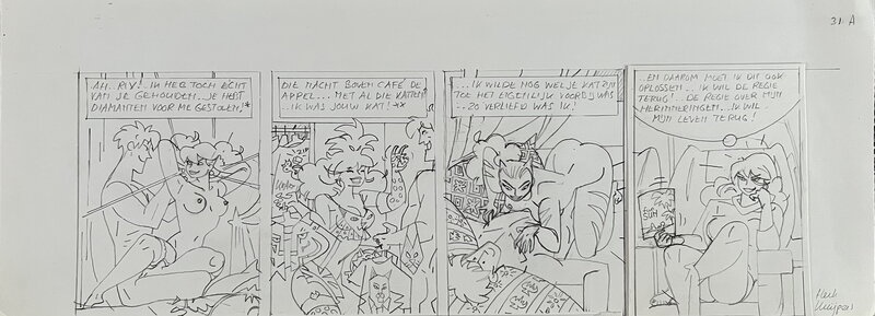 Henk Kuijpers, Het Zwaard van Iskander - Planche originale