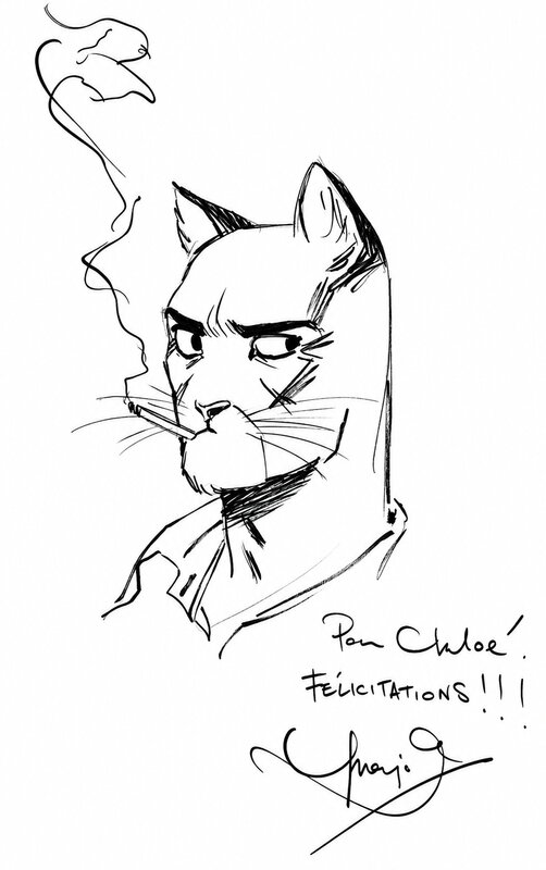 Juanjo Guarnido, Blacksad - Quelque Part entre les Ombres T1 - Sketch