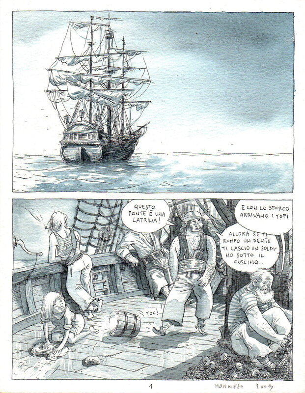 Marco Corona - Riflessi vol. 2 - Planche originale