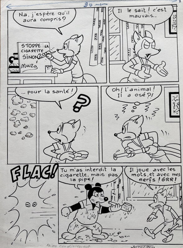 For sale - Placid et Muzo by Jacques Nicolaou - Comic Strip