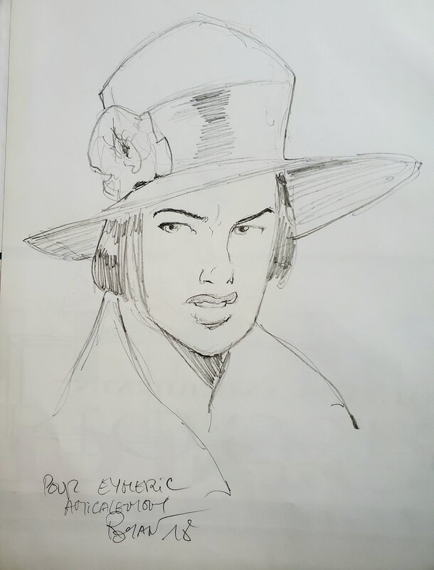 Olivier Roman, HARRY DICKSON   T4 L'OMBRE DE BLACKFIELD - Sketch
