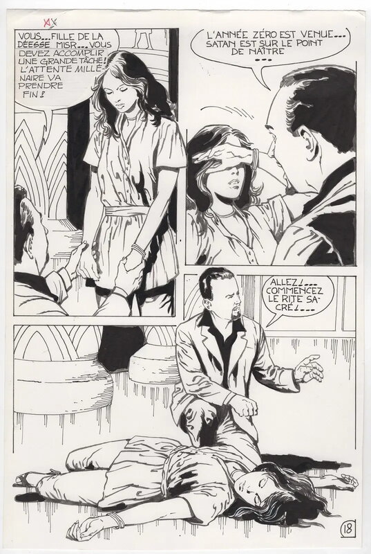 Luciano Bernasconi, Le comte de Saint-Germain - épisode non identifié paru dans Rodéo 377, éditions Lug - Comic Strip