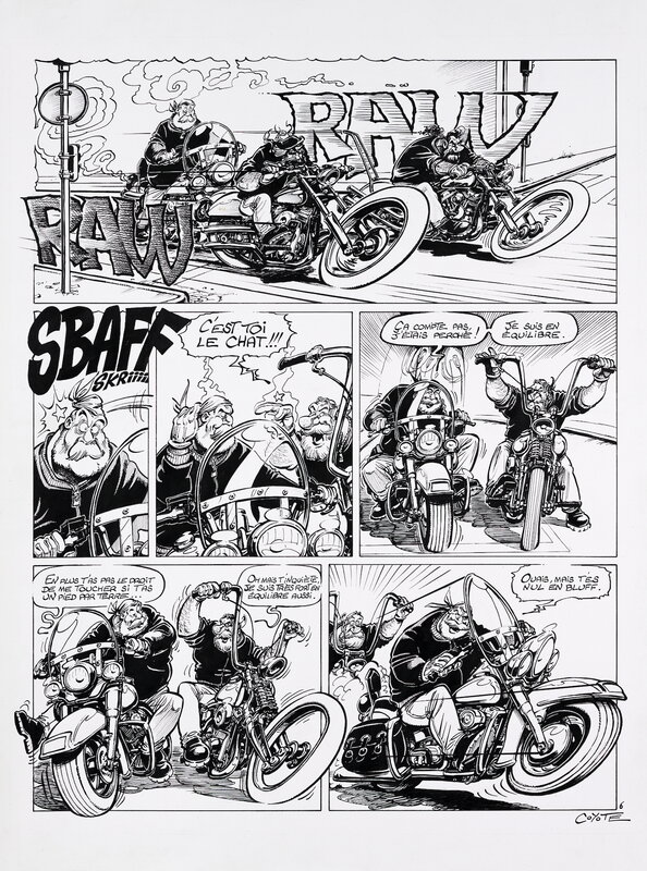 En vente - Litteul Kevin par Coyote - Planche originale