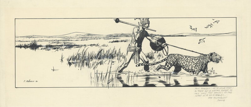 Aztèque par Patrice Pellerin - Illustration originale