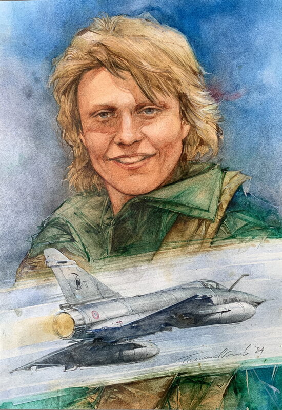 Caroline Aigle par Francesco Rizzato - Illustration originale