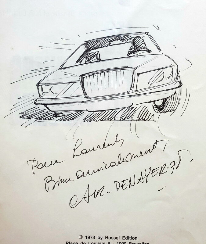 Christian Denayer, YALEK  T4 LES PRISONNIERS DE YACOMAC - Sketch