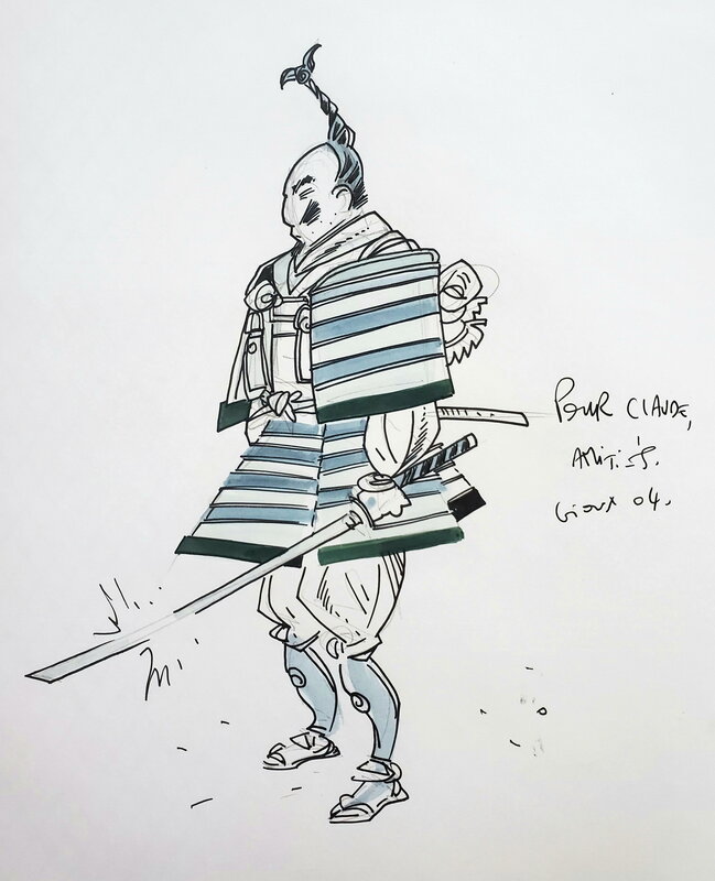 Thierry Gioux, LE VENT DES DIEUX   T7 BARBARIES - Sketch