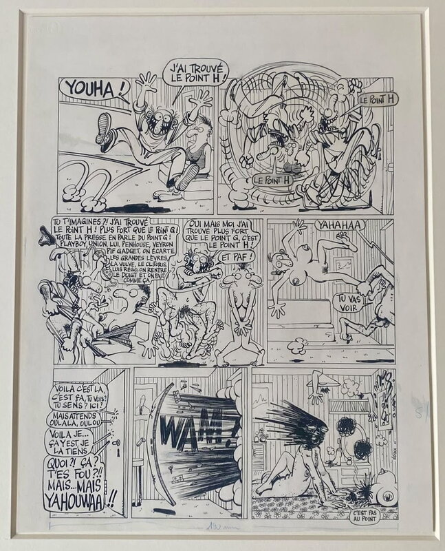 Le Point H par Édika - Planche originale