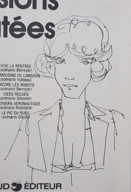 VISIONS FÛTEES by Jean-Pierre Gibrat - Sketch