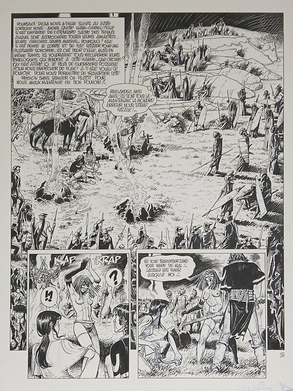 Jugurtha - Tome 11 : Le Feu des souvenirs - Planche 19 - Franz - Planche originale