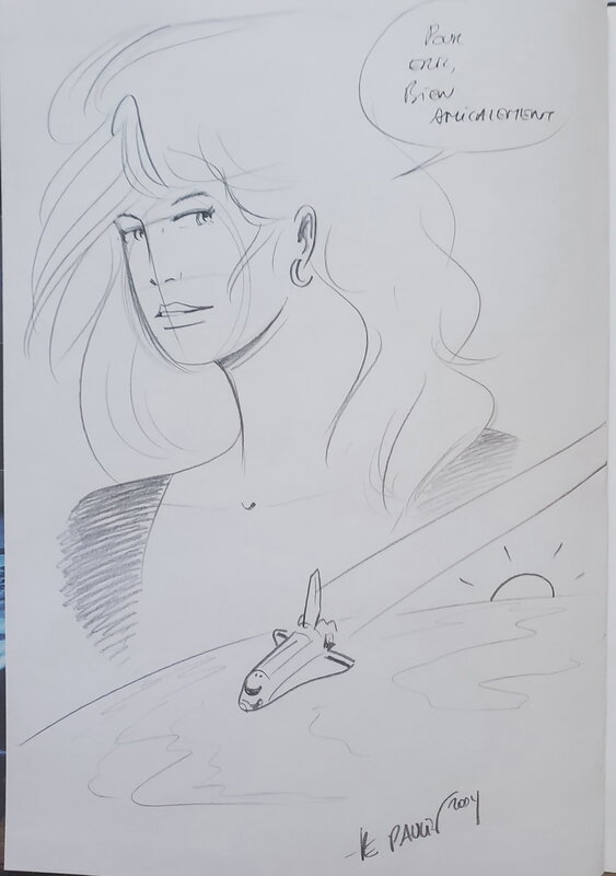 Emmanuel Paulis, TANIA   T3 ASTRONAUTE EUROPENNE - Sketch
