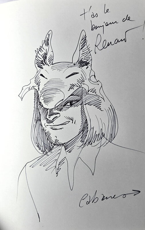 Le Roman de Renart by Max Cabanes - Sketch