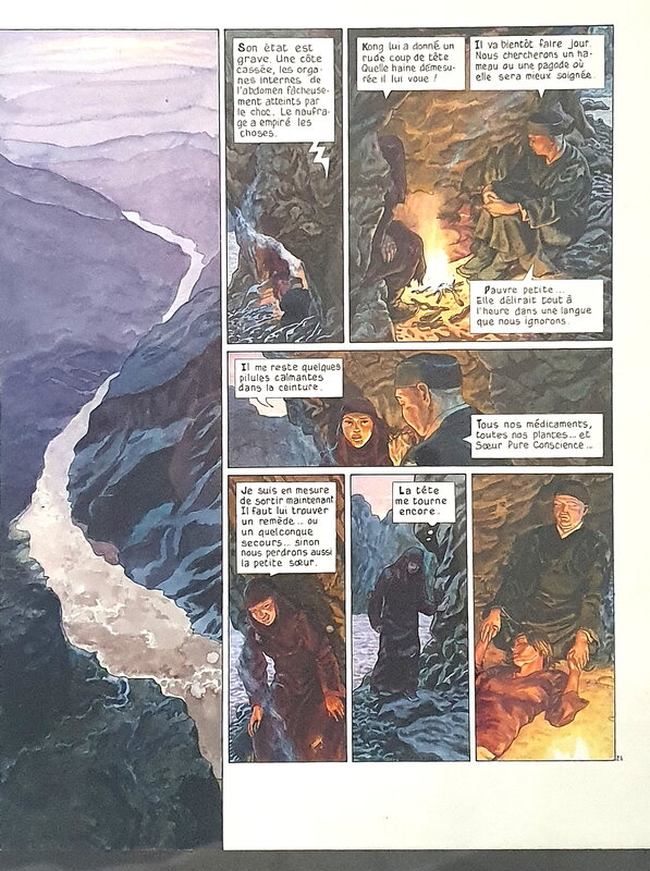 Vink, Le Moine Fou - Couleur directe - Comic Strip
