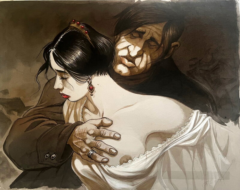Samber par Yslaire - Illustration originale