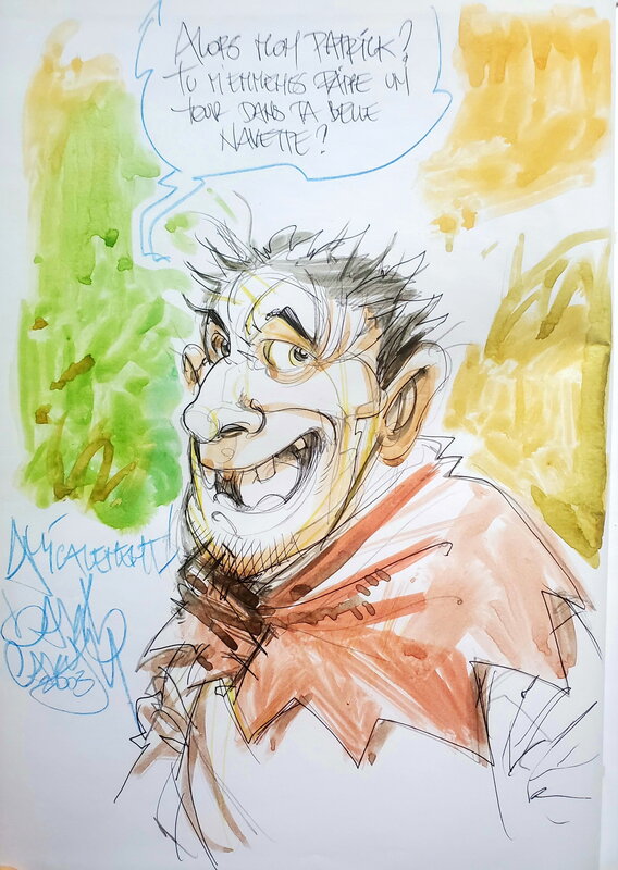 David Caryn, ALZEOR MONDRAGGO   T2 LE PRINCE ROUGE - Sketch