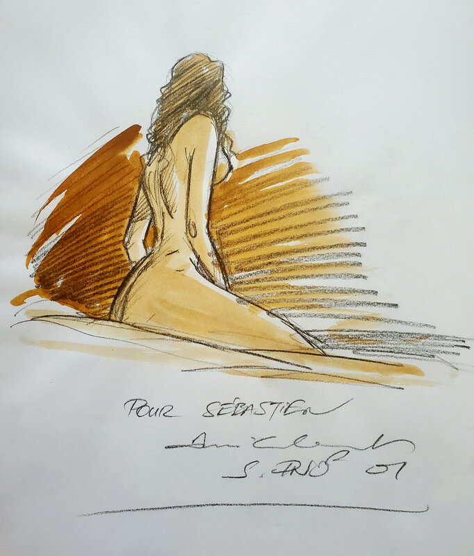 Serge Fino, LA COURONNE DE FOUDRE   T1 LA LOUVE BLESSEE - Sketch