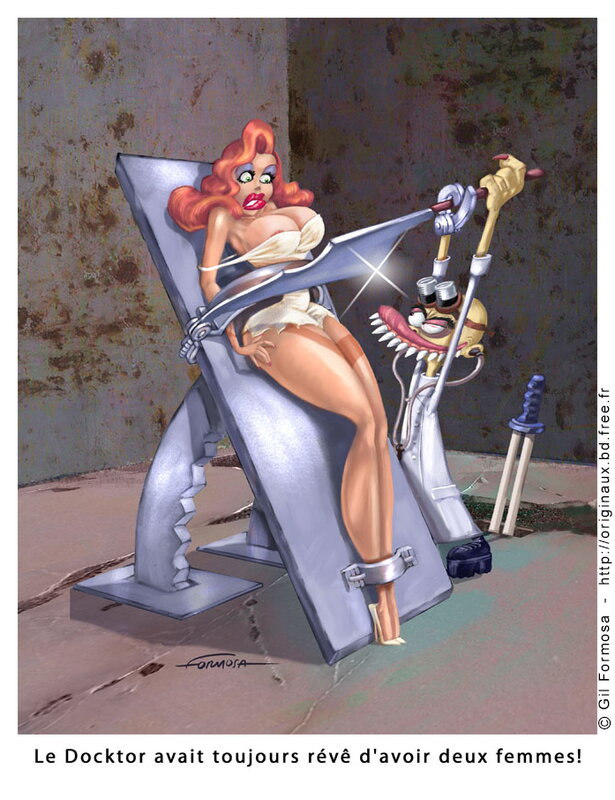 Docktor !!! par Gil Formosa - Illustration originale