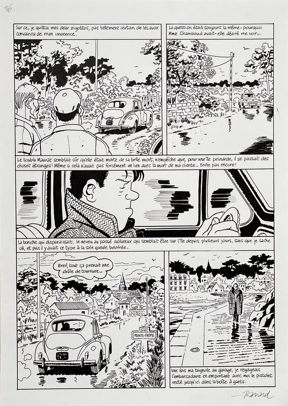 For sale - François Ravard, Jacques Tardi, Léo Malet, Nestor Burma dans l’île - Comic Strip