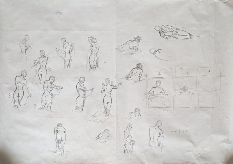 Jean-François Charles, Fox - Le club des momies - Œuvre originale