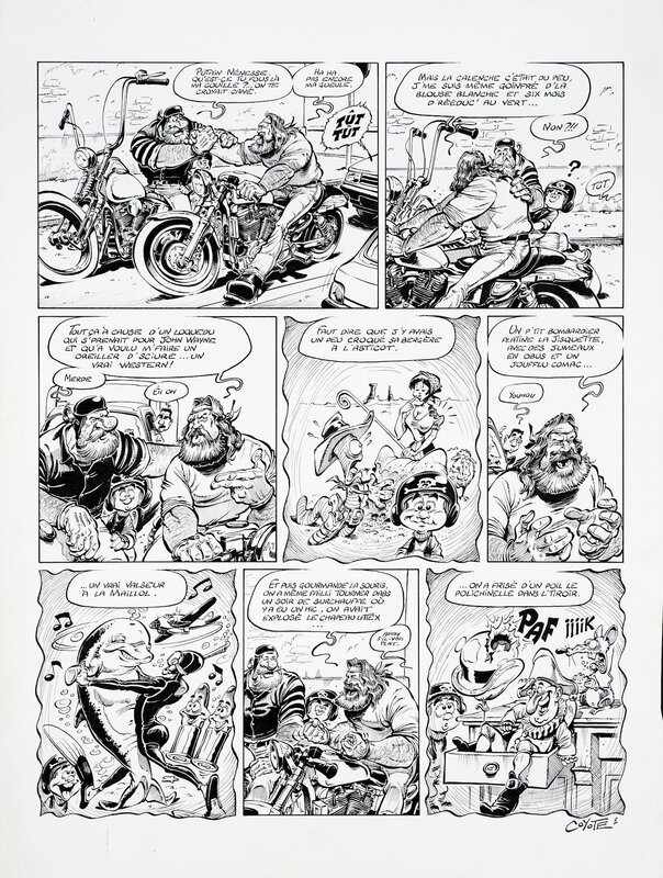 En vente - Litteul Kevin par Coyote - Planche originale