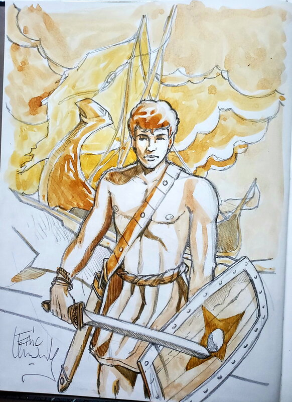 Eric Lenaerts, LES VOYAGES D'ALIX    T23 LES VIKINGS - Sketch