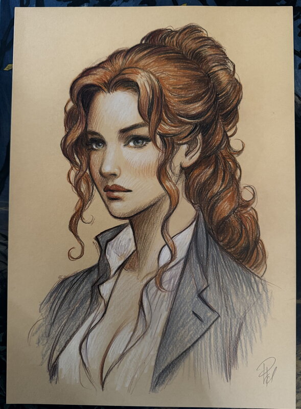 Gabrielle par Laurent Paturaud - Illustration originale