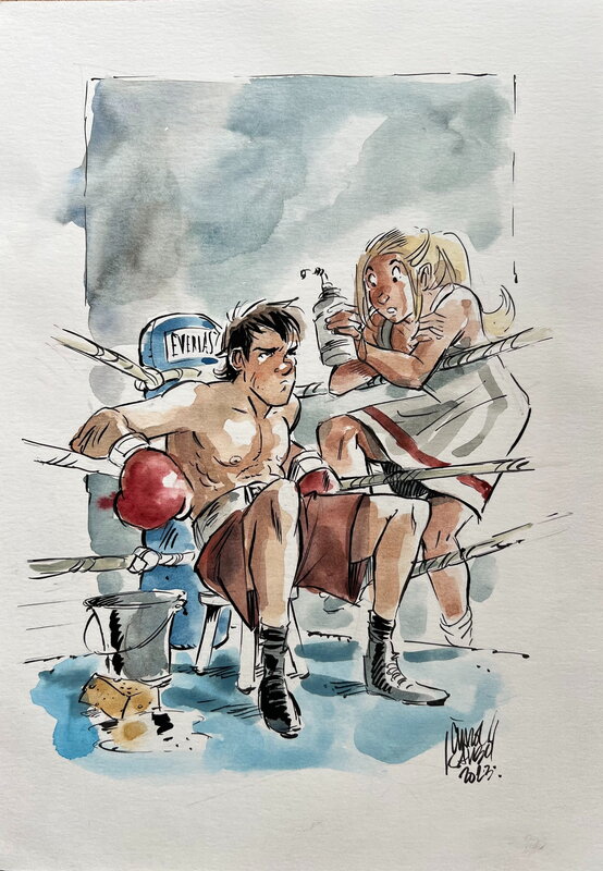 Charel Cambré, Willy Vandersteen, Amoras - Suske en Wiske - Comic Strip