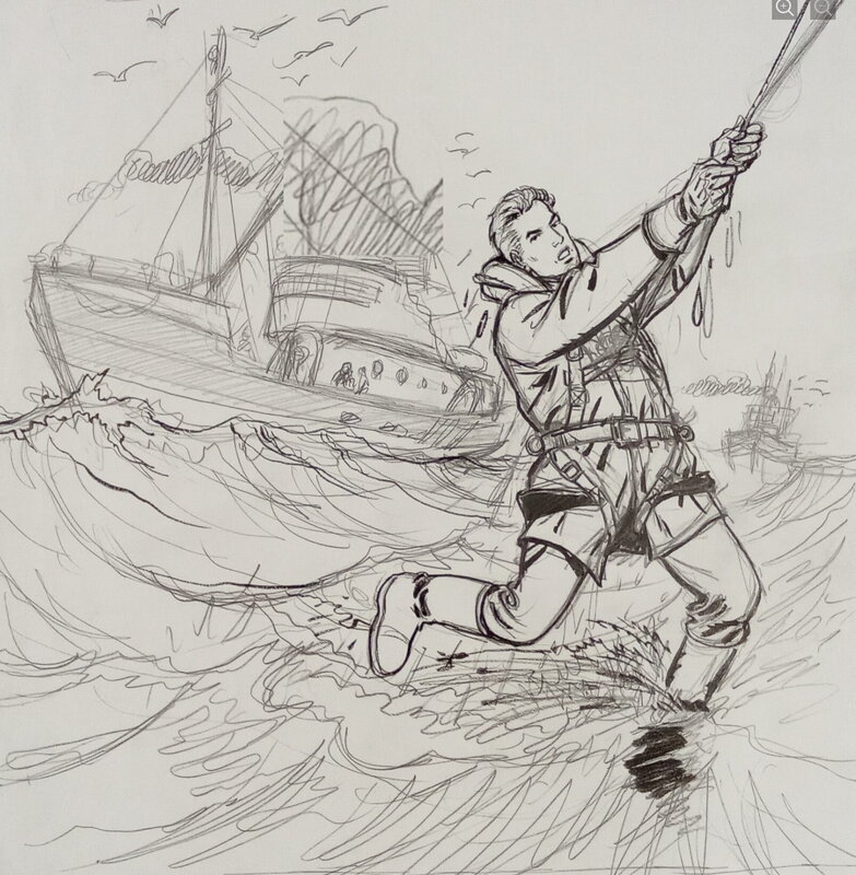 Francis Carin, Jacques Martin, Lefranc - L'Ultimatum - Het Ultimatum - Planche originale