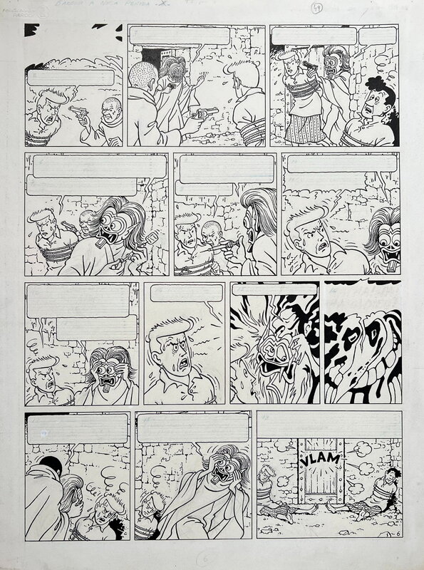 Bob De Moor, Barelli - Nusa Penida # 2 - Planche originale