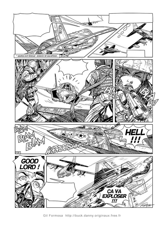Buck DANNY T56 P20 by Gil Formosa - Comic Strip