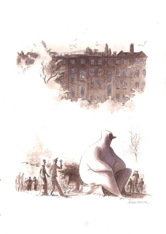 For sale - Alain Kokor - Supplément d'âme p. 25 - Comic Strip
