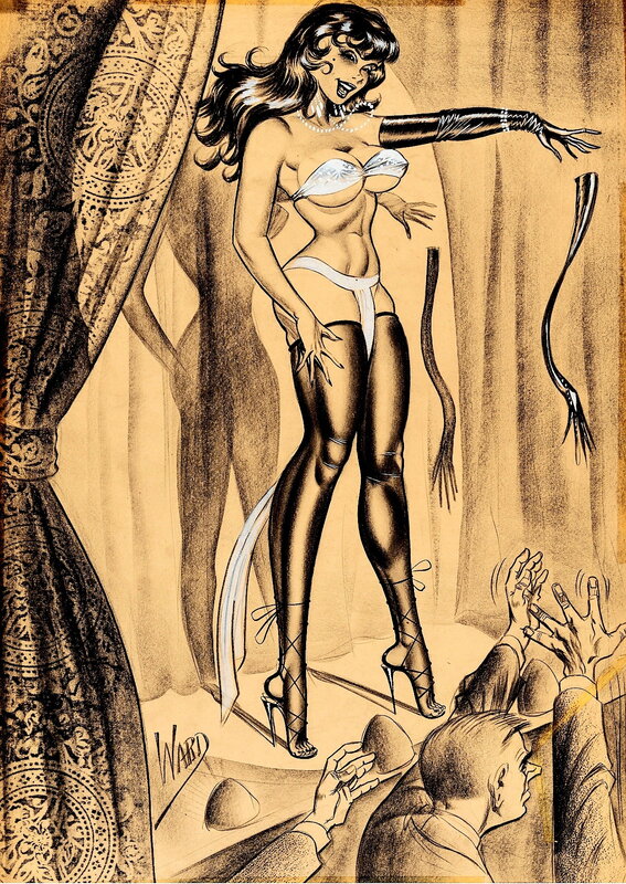 Bill Ward, Don't fight over it boys - there's a lot more to come - Illustration originale