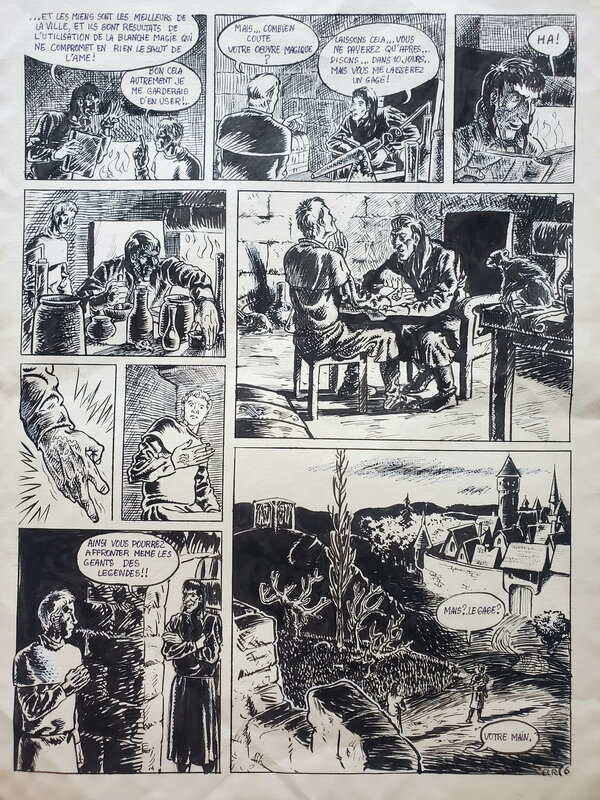 Étienne Le Roux, ????? histoire médiévale - Comic Strip