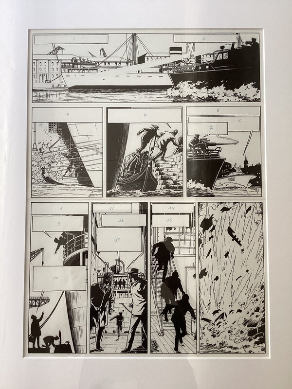Jacques Martin, Lefranc , Le mystère Borg - Comic Strip