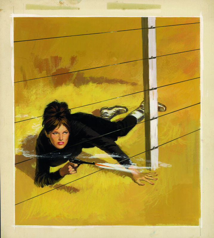 Antonio Bosch Penalva, Modesty Blaise: Painted cover 1968 - Original Cover