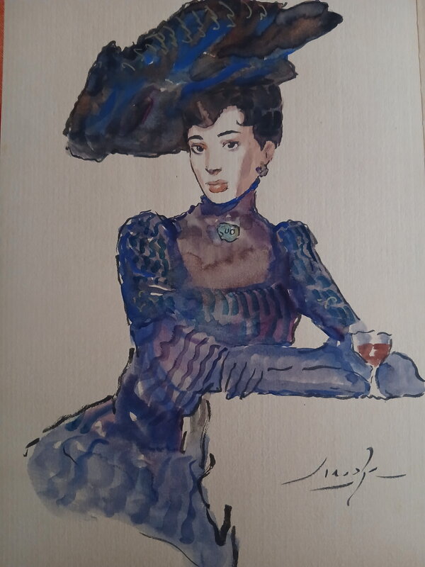 Mimi par Gradimir Smudja - Illustration originale
