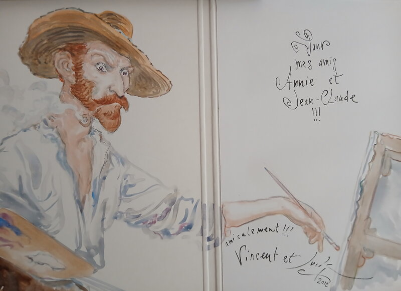 Vincent Van Gogh par Gradimir Smudja - Illustration originale