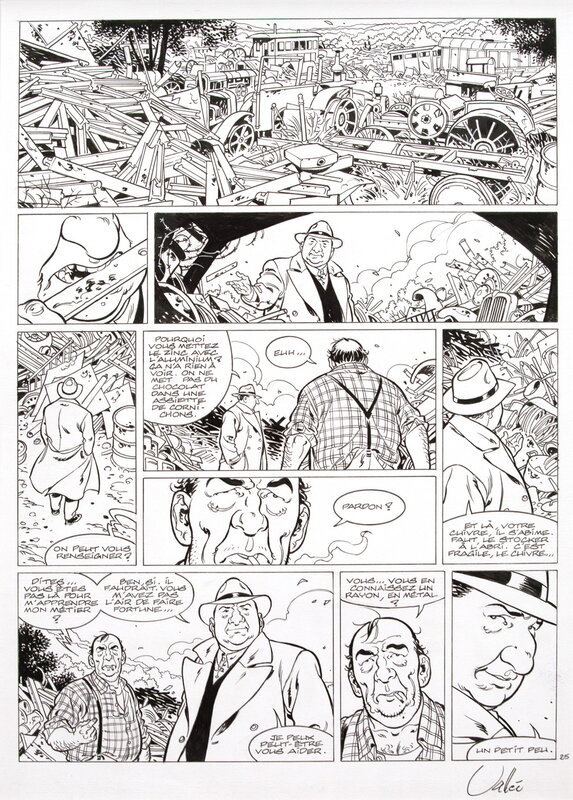 For sale - Sylvain Vallée, Il était une fois en France - La Terre Promise, Tome 6 - Comic Strip